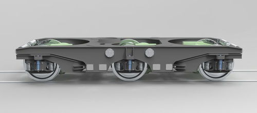 Bogie para locomotoras - TRIAX - CFD Group - vía estándar / elektrisch / de tres ejes
