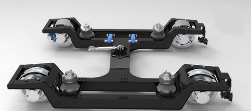 Bogie para funiculares - CFD Group - vía métrica
