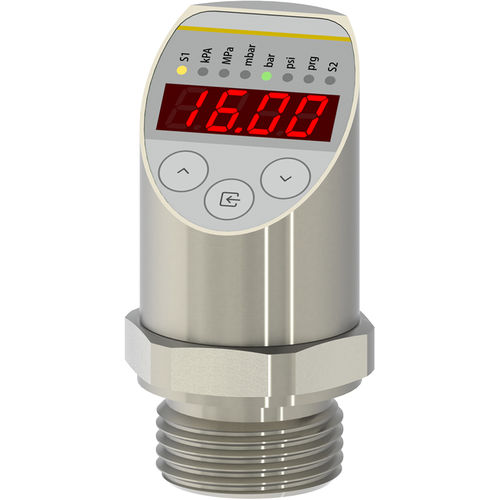 Presostato con visualización - PM40 - Nöding Messtechnik - con membrana aflorante / capacitivo / relativo