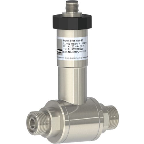 Sensor de presión diferencial - PD40 - Nöding Messtechnik - de membrana / piezorresistivo / analógico