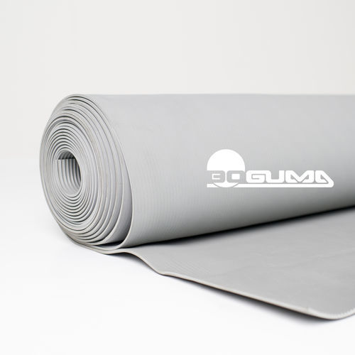 Alfombra aislante dieléctrica - DEK0-S7-1 - BOGUMA, s.r.o. - de elastómero / gris / a medida