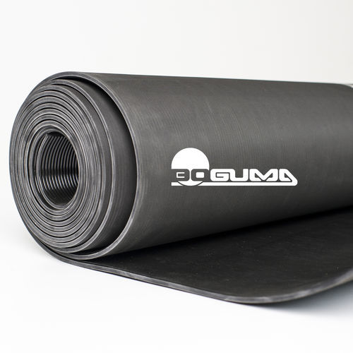 Alfombra aislante dieléctrica - DEK0-S7-26 - BOGUMA, s.r.o. - con estrías finas / de elastómero / negra
