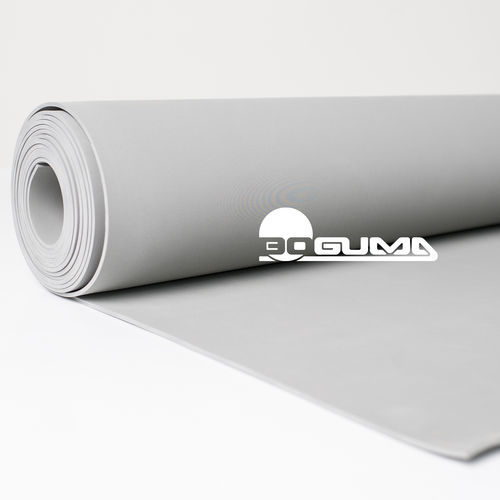 Alfombra aislante dieléctrica - DEK3-H1-1 - BOGUMA, s.r.o. - lisa / de elastómero / gris