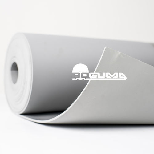 Alfombra aislante dieléctrica - DEK4-H0-1 - BOGUMA, s.r.o. - lisa / de elastómero / gris