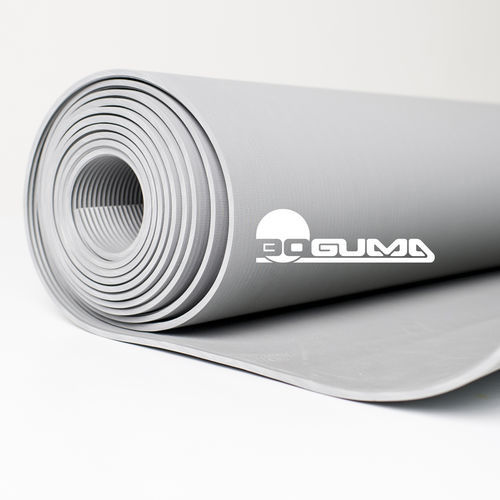 Alfombra aislante dieléctrica - DEK4-S7-1 - BOGUMA, s.r.o. - con estrías finas / de elastómero / gris