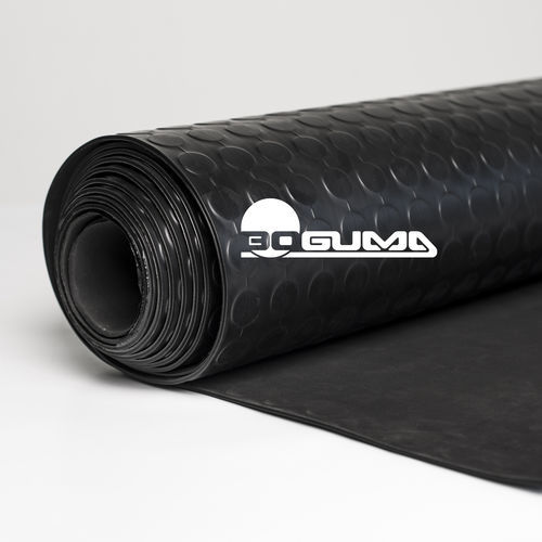 Revestimiento de suelo de caucho - S8 - SBR-BLK - BOGUMA, s.r.o.