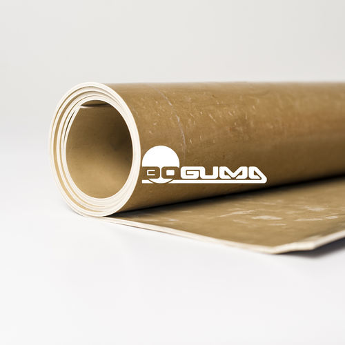 Hoja de goma de caucho - 7742 - BOGUMA, s.r.o. - a prueba de abrasión / de en rodillos
