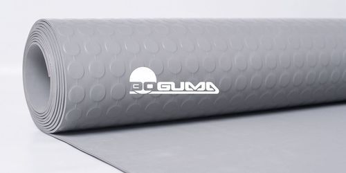 Revestimiento de suelo de caucho estireno-butadieno (SBR) - S8 - BOGUMA, s.r.o. - de elastómero / de en rodillos / con pastillas
