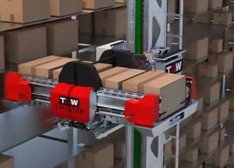 Manipuladora de materiales estacionaria - TGW TWISTER - VRC WAREHOUSE TECHNOLOGIES