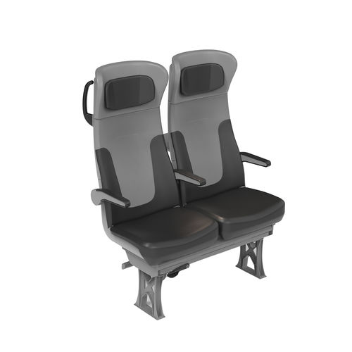 Asiento de tren clásico - CULTA - Kiel Seating Solutions - segunda clase / para trenes interurbanos / para trenes de alta velocidad