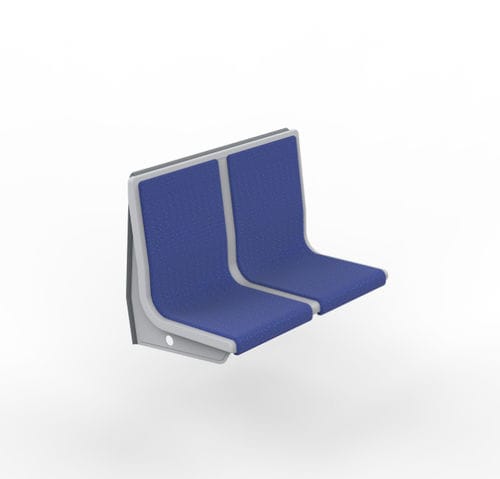 Asiento de pasajero clásico - Edgeline Metro - Kiel Seating Solutions - para metros / para tranvías / modular