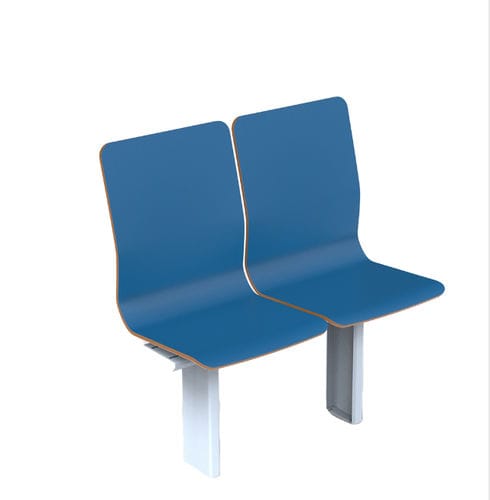 Asiento de pasajero clásico - VIENNA - Kiel Seating Solutions - para tranvías / modular / simple