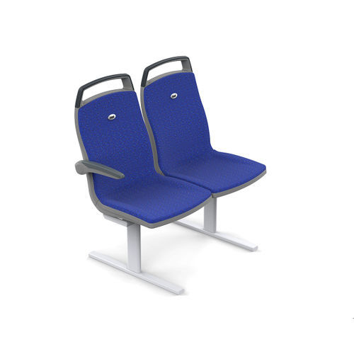 Asiento de pasajero clásico - CITOS - Kiel Seating Solutions - plástico / doble / modular