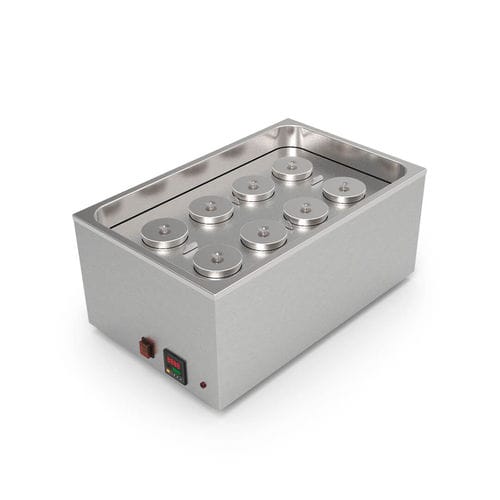 Contenedor para almacenamiento - Kadzama - de metal / con tapa / apilable