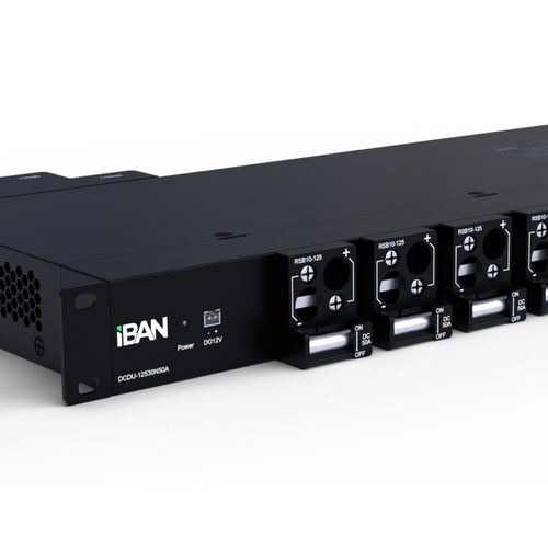 Unidad de distribución de alimentación en bastidor - DCDU - IBAN POWER - configurable / DC / para corrientes fuertes
