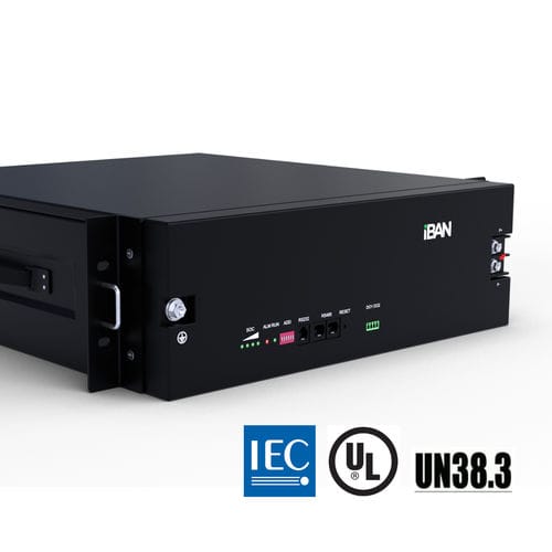 Sistema de baterias litio - EBS 48100 - IBAN POWER - bloque / 48 V / para equipos de telecomunicaciones