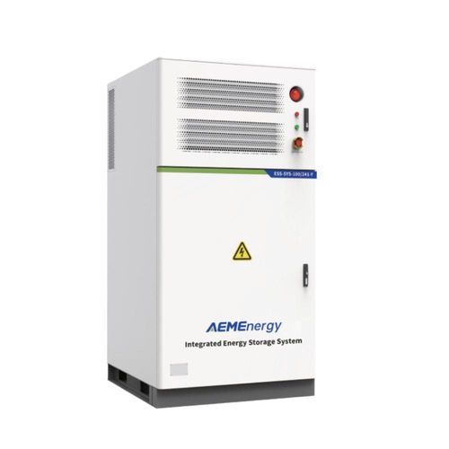 Sistema de almacenamiento de energía de fosfato de hierro-litio - UniPower C&I All-in-One BESS - AEMEnergy - LFP / compacto / refrigerado por aire