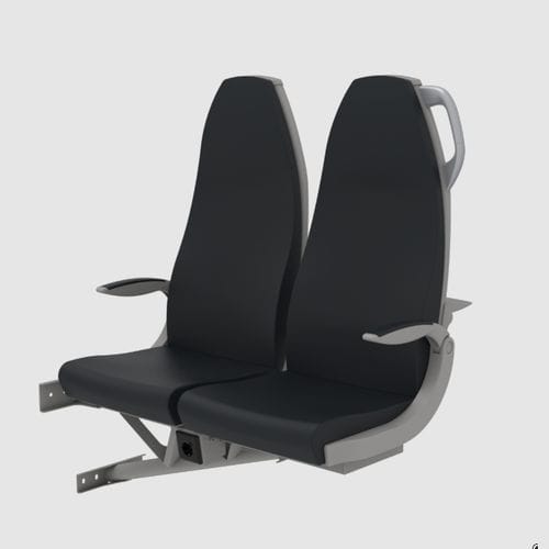 Asiento de tren clásico - Com Rail - COMPINFAINSA - para trenes de cercanías / de espuma / doble