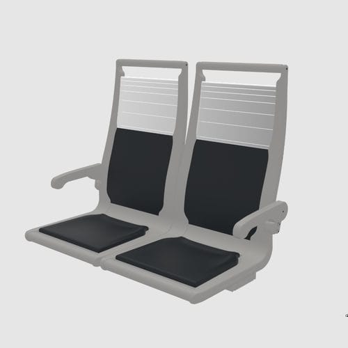 Asiento de tren clásico - SB09 - COMPINFAINSA - para tranvías / para metros / de espuma