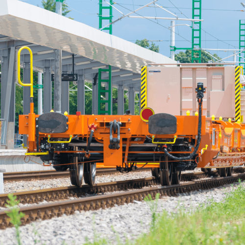 Transportador eléctrico - Elwag - Kolowag - con ruedas / eléctrico