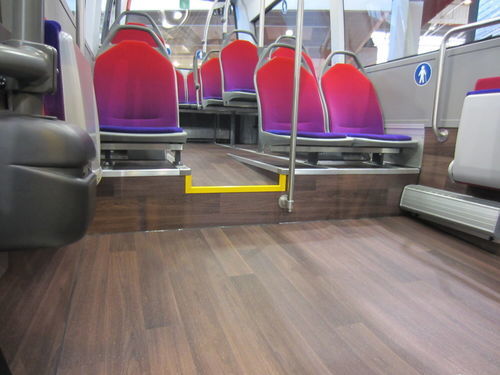 Revestimiento de suelo de madera - GAYA WOOD NT - Gerflor - de textil / de vinilo / de material compuesto reforzado con fibra de vidrio