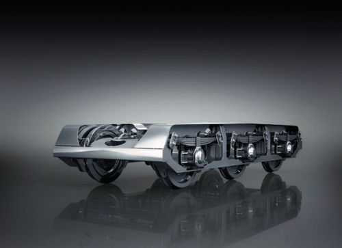 Bogie de tres ejes - BA 714.3 - Tatravagónka a.s. - BA / para vagón / 1435 mm