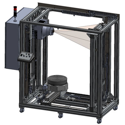 Máquina de tomografía computarizada CT - CT-ursus - Novadep NDT Systems - de alta resolución