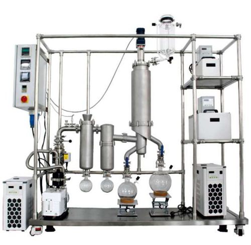 Destilador de película fina - 6 SS wipe - PURE5 Extraction - de laboratorio / para aguas residuales industriales / al vacío