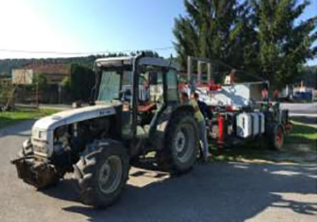 Cosechadora automática - Hemp Harvester - PURE5 Extraction