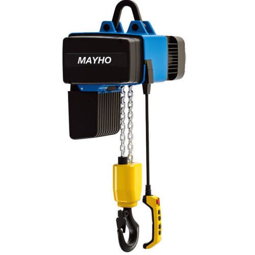 Polipasto de cadena eléctrico - ORES0.125-01 - MAYHO Empowering Every Lift - para uso intensivo / compacto / motorizado