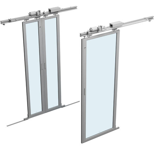 Puerta de tren corredera - Polarteknik - acceso pasajeros / de aluminio / automática