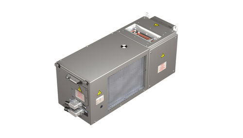 Sistema de aire acondicionado de tren montado en el techo - C400 - Hispacold - plug & play / hermético / para locomotoras