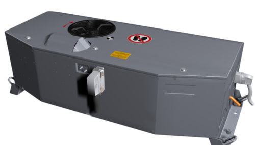 Sistema de aire acondicionado de tren plug & play - C100 - Hispacold - hermético / cabina de conductor / EN 50155