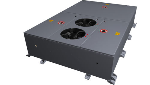 Sistema de aire acondicionado de tren plug & play - S100 - Hispacold - hermético / para tranvías / para vagones de pasajeros
