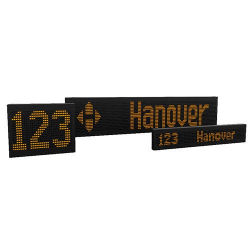 Sistema de información al pasajero LED - Hanover Displays