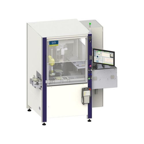 Máquina de soldadura por ultrasonidos - FX Core - Schunk Transit Systems GmbH - semiautomática / para componentes electrónicos / con mesa rotativa