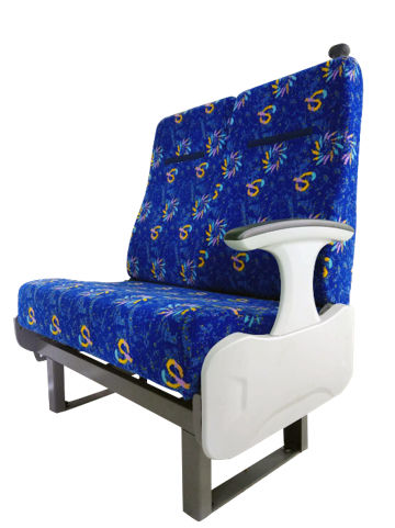 Asiento de tren clásico - EMU500 - Advanced Seating Industrial Co. - para trenes de cercanías / doble / simple