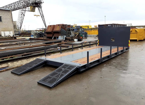 Plataforma de transporte - MF20R90 - Ecopress group - móvil / para camión / reforzada