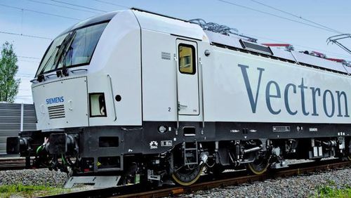 Pantógrafo ferroviario para locomotoras - Vectron - Siemens Mobility - DC / AC / de un solo brazo