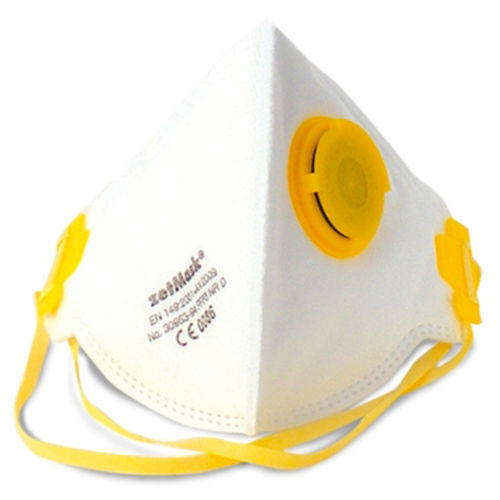 Máscara de protección desechable - 30953-94 - ZVG - FFP3 / semimáscara / amarilla