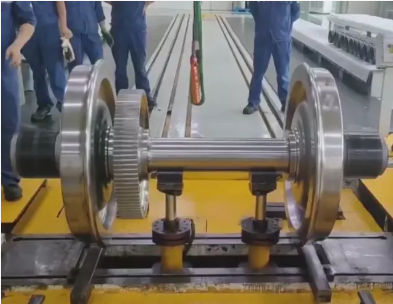 Juego de ruedas ferroviario EN - Maanshan Tianjun Machinery Manufacturing Co., Ltd. - AAR / ISO / UIC