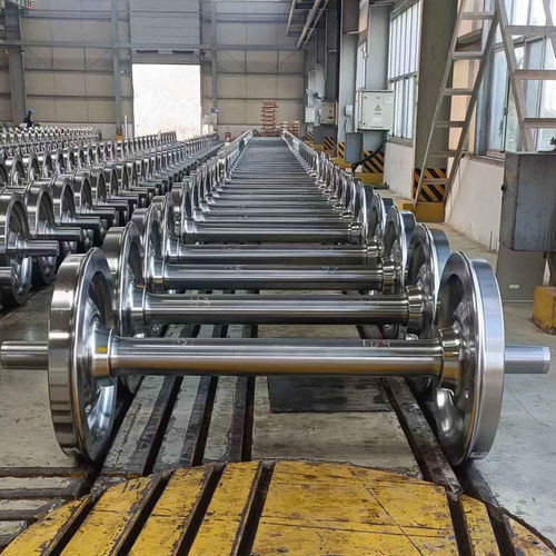 Juego de ruedas ferroviario para metros - Maanshan Tianjun Machinery Manufacturing Co., Ltd. - para vagón / para locomotoras / para automotores
