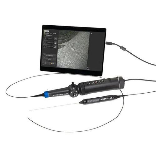 Videoscopio flexible - IPLEX TX II - EVIDENT – Inspection Technologies - rígido / LED / visualizador LCD