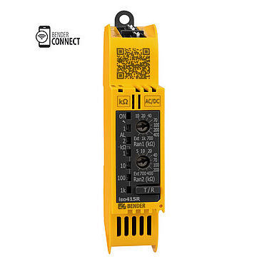 Aparato de control de aislamiento para sistema trifásico - ISOMETER® iso415R - BENDER GmbH & Co KG - para red AC / AC/DC / DC