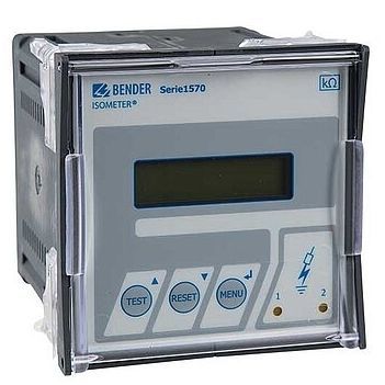 Aparato de control de aislamiento para red AC - ISOMETER® IR1575 - BENDER GmbH & Co KG - AC/DC / DC / con localización de defectos de aislamiento