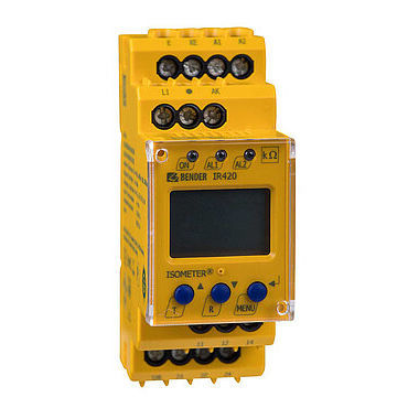 Aparato de control de aislamiento para red AC - ISOMETER® IR420-D6 - BENDER GmbH & Co KG - AC/DC / DC