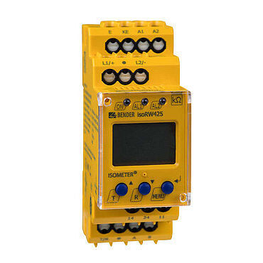 Aparato de control de aislamiento para red AC - ISOMETER® isoRW425 - BENDER GmbH & Co KG - AC/DC / DC / RS485