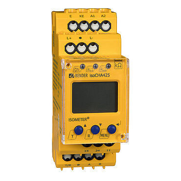 Aparato de control de aislamiento DC - ISOMETER® isoCHA425 - BENDER GmbH & Co KG - RS485 / Modbus RTU