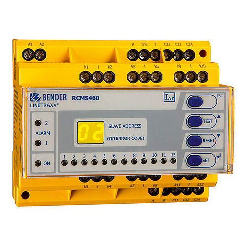 Sistema de supervisión de la corriente residual - LINETRAXX® RCMS460-L - BENDER GmbH & Co KG - continuo / digital / multivías