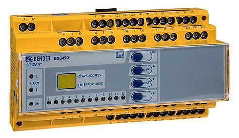Sistema de supervisión de la corriente residual - LINETRAXX® RCMS490-L - BENDER GmbH & Co KG - de transformadores / continuo / digital